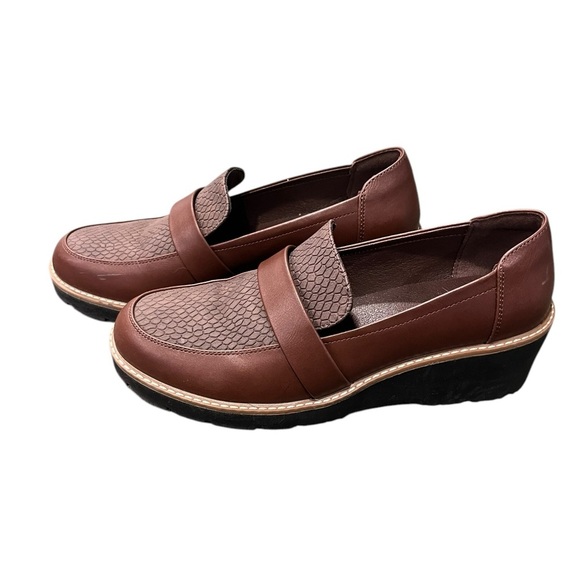 Athlefit Platform Penny Loafers - Womens Size 9 - Picture 4 of 7